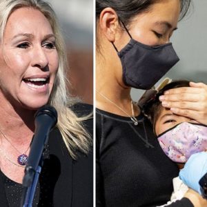 'Parents Should Have The Right To Choose': Greene Targets Mask, Vaccine Mandates For Children