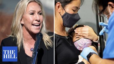 'Parents Should Have The Right To Choose': Greene Targets Mask, Vaccine Mandates For Children