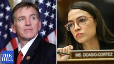 'Disgusting, Outrageous, Violent Threat': Top Dem Reacts To Gosar's Video Against AOC, Biden