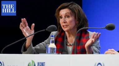 Pelosi, Democratic Delegation To COP26 Hold Presser On Addressing The Climate Crisis