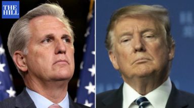 'He Called Up, He Was On The Golf Course': McCarthy Says Trump Called This Morning