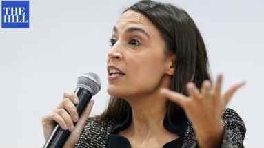 'Stay In The Streets And Keep Pushing': AOC Encourages Young Climate Activists