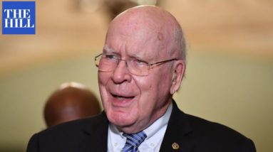 JUST IN: Sen. Leahy Delivers Emotional Floor Speech After Announcing He Won't Seek Reelection