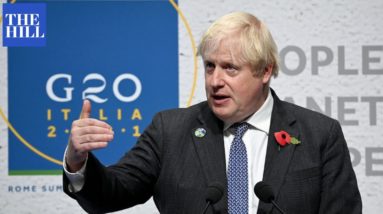 'Talk Is Cheap': Boris Johnson Tells World Leaders To Stop Procrastinating On Climate