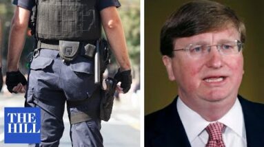 'Back The Blue': Mississippi Gov. Announces Hazard Pay Bonuses For Law Enforcement