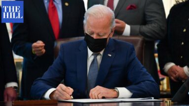 Biden Signs Executive Order Intended To Cut Back Bureaucracy Around Gov't. Services