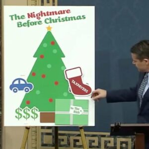 'The Nightmare Before Christmas': GOP Sen. Shreds Democrats in Holiday-Themed Speech