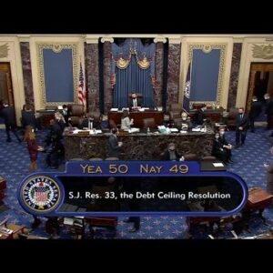 BREAKING: Senate Raises Debt Ceiling By $2.5 Trillion Along Party Lines