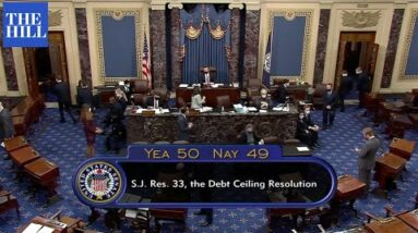 BREAKING: Senate Raises Debt Ceiling By $2.5 Trillion Along Party Lines