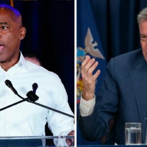 'That's What Makes America Great': NYC Mayor-Elect Adams Praises de Blasio For Smooth Transition