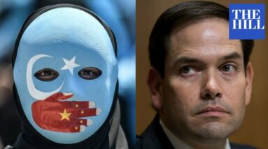 'It's A Genocide': Rubio Touts Bill Targeting China Over Treatment Of Uyghur Muslims