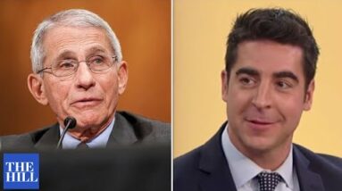 Dr. Fauci On Fox News' Jesse Watters: He 'Should Be Fired On The Spot'