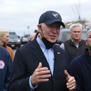 'Keep The Faith': Biden Vows To Rebuild During Tour Of Kentucky Devastation