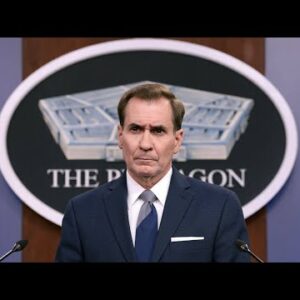 Pentagon Holds Press Briefing Following Rising Tensions Between Russia And Ukraine | FULL