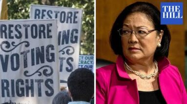Sen. Hirono Calls On Democrats To Abolish The Filibuster Over Voting Rights
