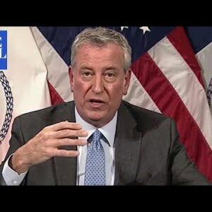 De Blasio Tells New York 'I Have Come To Love You Even More' During Final  Press Briefing As Mayor