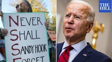 Biden Marks Nine Years Since Sandy Hook With Renewed Calls For Tougher Gun Laws