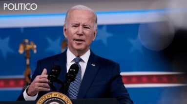 Biden attempts to quell supply chain fears, facing Omicron and the holidays