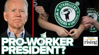 Workers Nationwide DEMAND Better Conditions, MSM Pushes Biden As Most Pro-Union President EVER