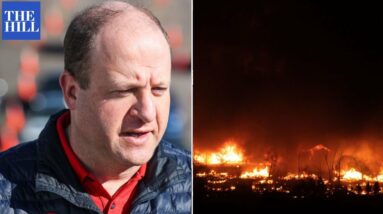 JUST IN: Gov. Jared Polis, Colorado Officials Update Raging Wildfires In Boulder County