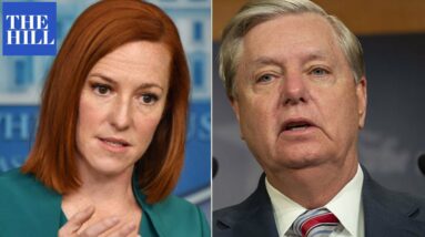 'A Fake Score About A Bill That Doesn't Exist': Psaki Slams Graham's 'New' CBO Score