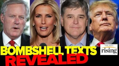 Bombshell Texts Reveal Trump Jr, Hannity, Ingraham BEGGED Mark Meadows To Have Trump Stop Jan 6