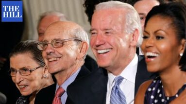 ‘A Beacon Of Wisdom'’: Biden Praises Justice Breyer During Retirement Announcement