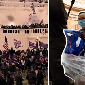 A year after viral cleaning photo, Rep. Andy Kim reflects on Jan. 6 Capitol riot