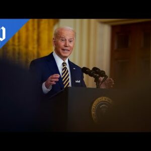 Biden’s news conference, in 4 minutes