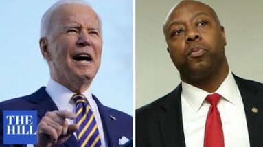 Scott Rips Biden For 'Jim Crow 2.0' Recalling His Own Family's Struggles To Vote In Jim Crow South