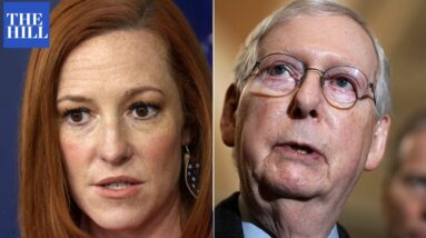 'What Has Changed?' Psaki Calls Out McConnell For Hard-Line Stance Against Voting Rights Bills