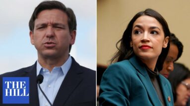 DeSantis Hits AOC For Visiting Florida Despite Opposing State's COVID-19 Policies