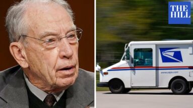 'Political Con Game!' Grassley Links Voter Suppression Claims To USPS Woes Ahead Of 2020 Election