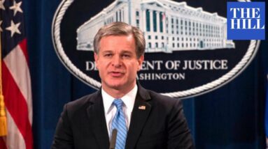 'Vicious, Appalling Cycle': FBI Director Decries Significant Rise In Trafficking Cases