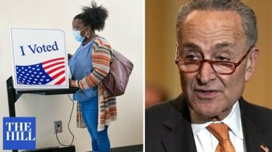 'Reenactment Of Jim Crow': Schumer Says Senate Must Change Its Rules To Pass Voting Rights