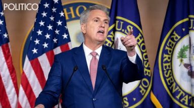 McCarthy blames Pelosi for playing politics with Jan 6 commission