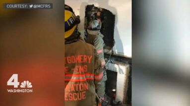 Man Rescued From Chimney After Suspected Robbery Attempt | NBC4 Washington