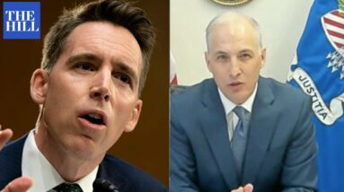 'You're Not Aware?' Hawley Presses DOJ Witness Over Monitoring Parents At School Boards
