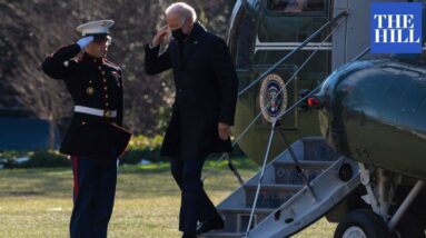 Biden Returns To White House, Ignores Reporters' Questions On U.S.-Russia Talks