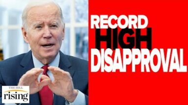Biden RECORD HIGH Disapproval, DOUBLES Down On "Pandemic Of The Unvaccinated' Amid 1M Daily Cases