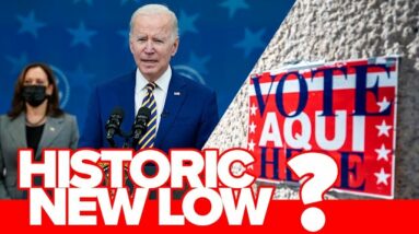 Biden's Hispanic Approval Dips To HISTORIC New Lows, GOP Messaging Could Sweep Latinos Come Midterms