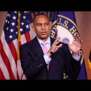 'We're A Coalition': Hakeem Jeffries Asked Point Blank If Democrats Are A United Party
