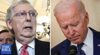 'Weak Policies': McConnell Trashes Biden Domestic And Foreign Efforts In First Year Of Presidency