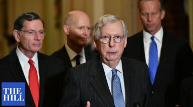 JUST IN: McConnell, GOP Respond To Schumer's Threat To Nuke The Filibuster