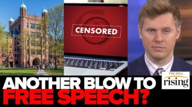 Robby Soave: Conservative Professor CENSORED By Woke Students, Another Blow To Free Speech