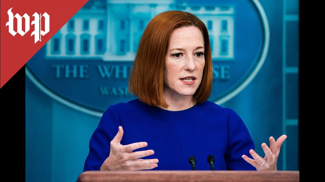 Watch White House Press Secretary Jen Psaki Holds News Conference