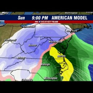 WINTER WEATHER PREDICTION: MLK Jr. weekend could bring snowfall to DMV | FOX 5 DC