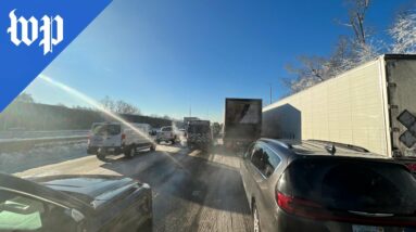 What it was like to be stuck in the I-95 traffic jam