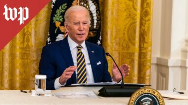 WATCH: Biden and Harris families host event to reignite the Cancer Moonshot initiative