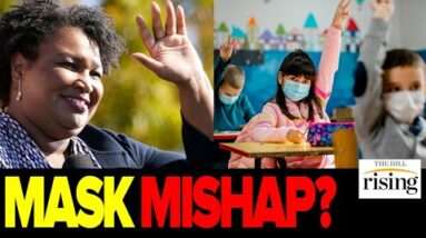 Stacey Abrams UNDER FIRE For Maskless Display In Class FULL Of Masked Kids. Mandates End On Horizon?